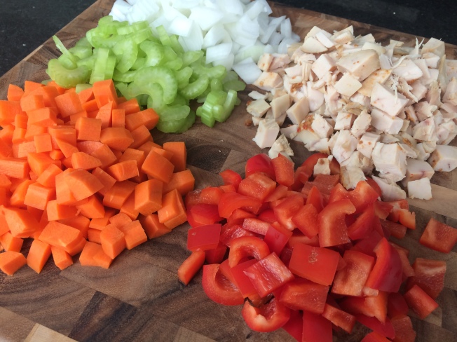 Curried Chicken and Wild Rice Soup Ingredients